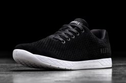 basket en daim noir et blanc PBZDX52Nobull