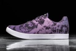 baskets en toile tie-dye glycine foncée PBZDX58Nobull