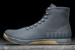 baskets montantes en gomme gris foncé PBZDX520Nobull