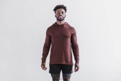 sweat à capuche en laine mérinos mélangée PBZDX313Nobull