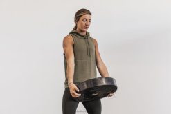 sweat à capuche sans manches en micropeluche PBZDX1196Nobull