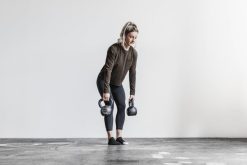 t-shirt boxy épais à manches longues et poche PBZDX1137Nobull